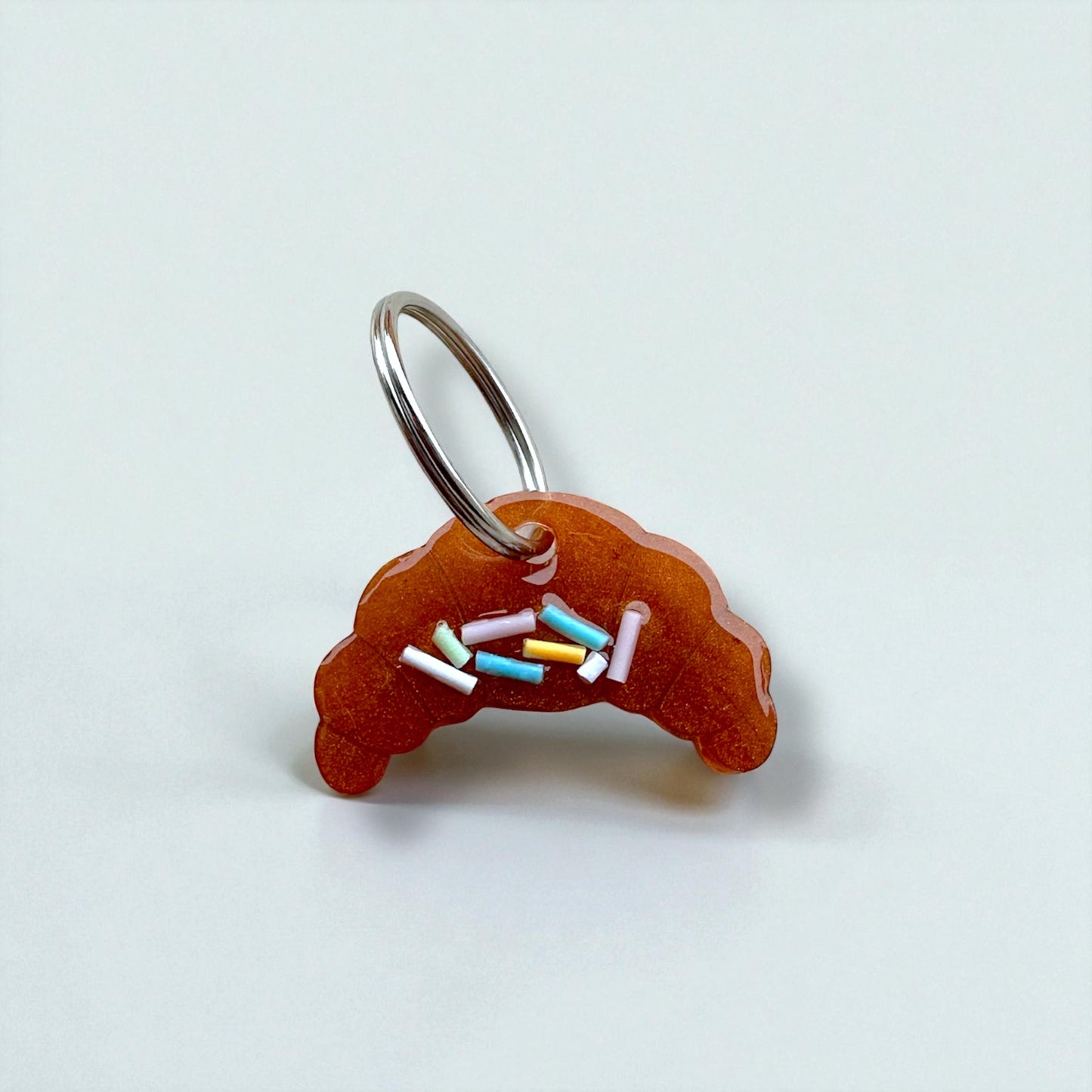 Croissant portachiavi