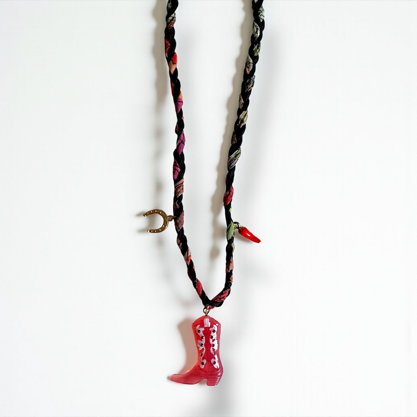Texas necklace con cordino