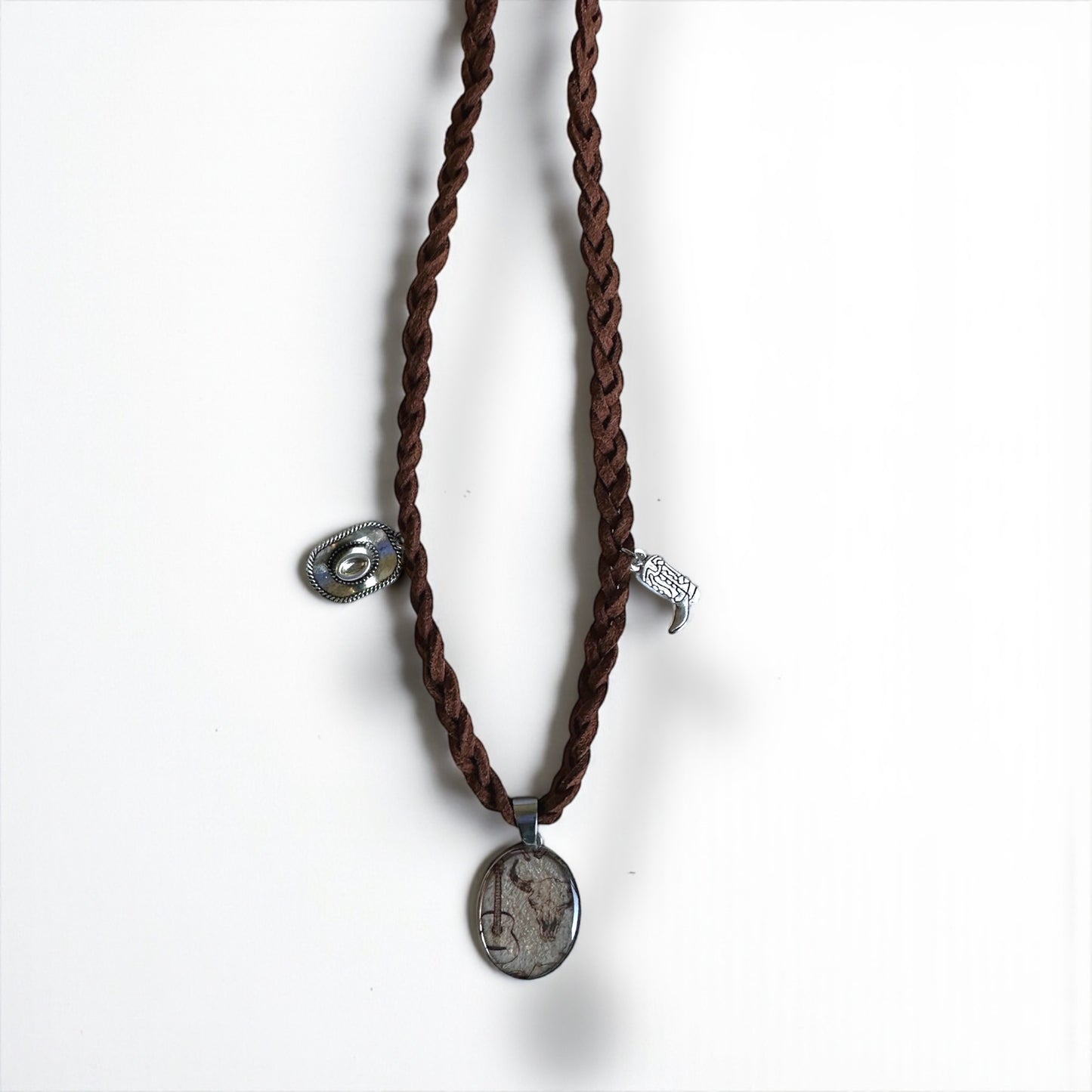 Texas necklace con cordino