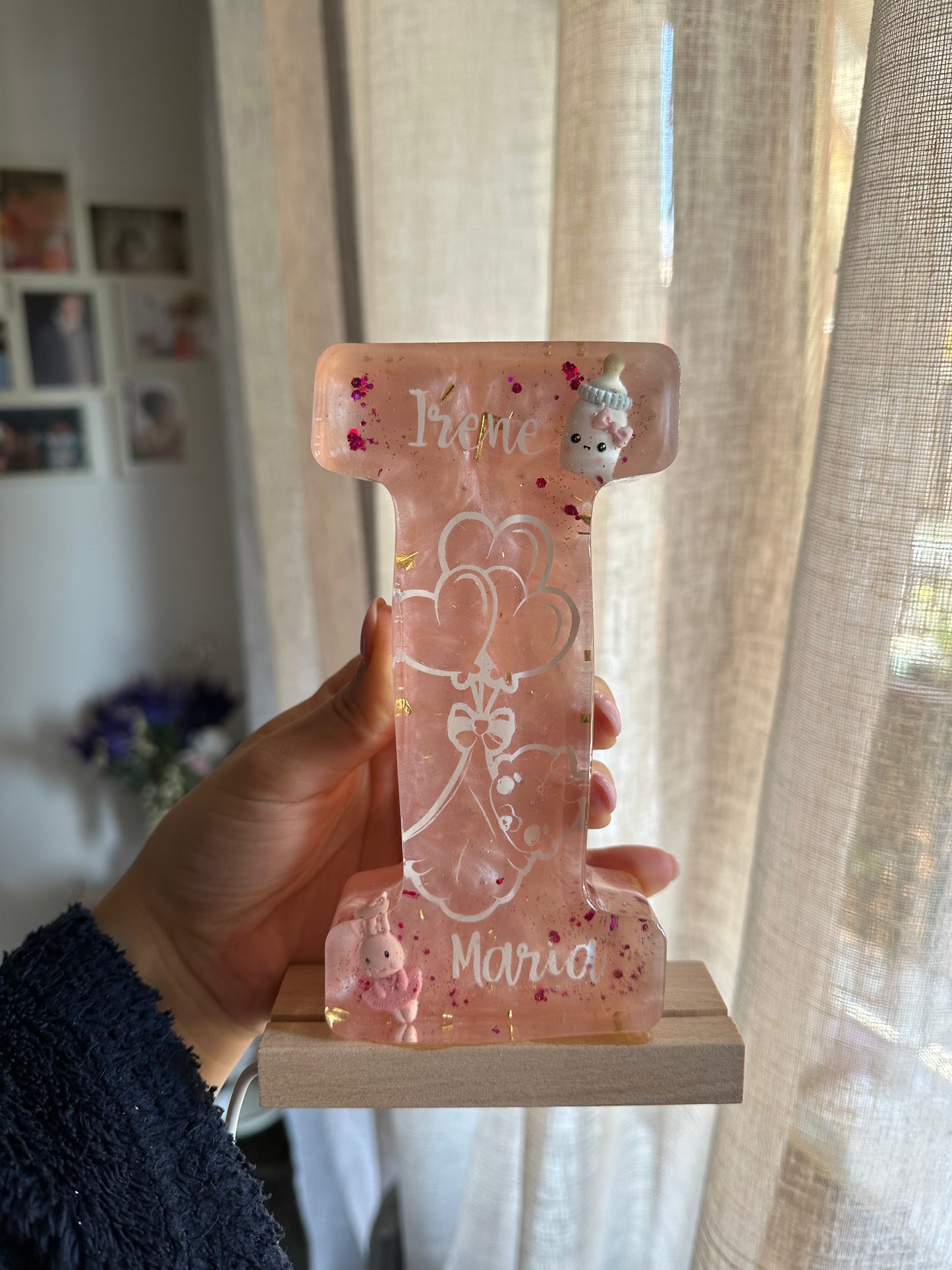 Lampada iniziale decorazione bambini