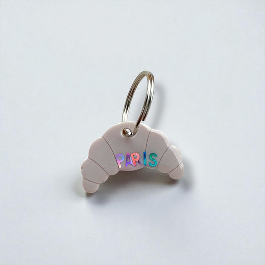 Croissant portachiavi