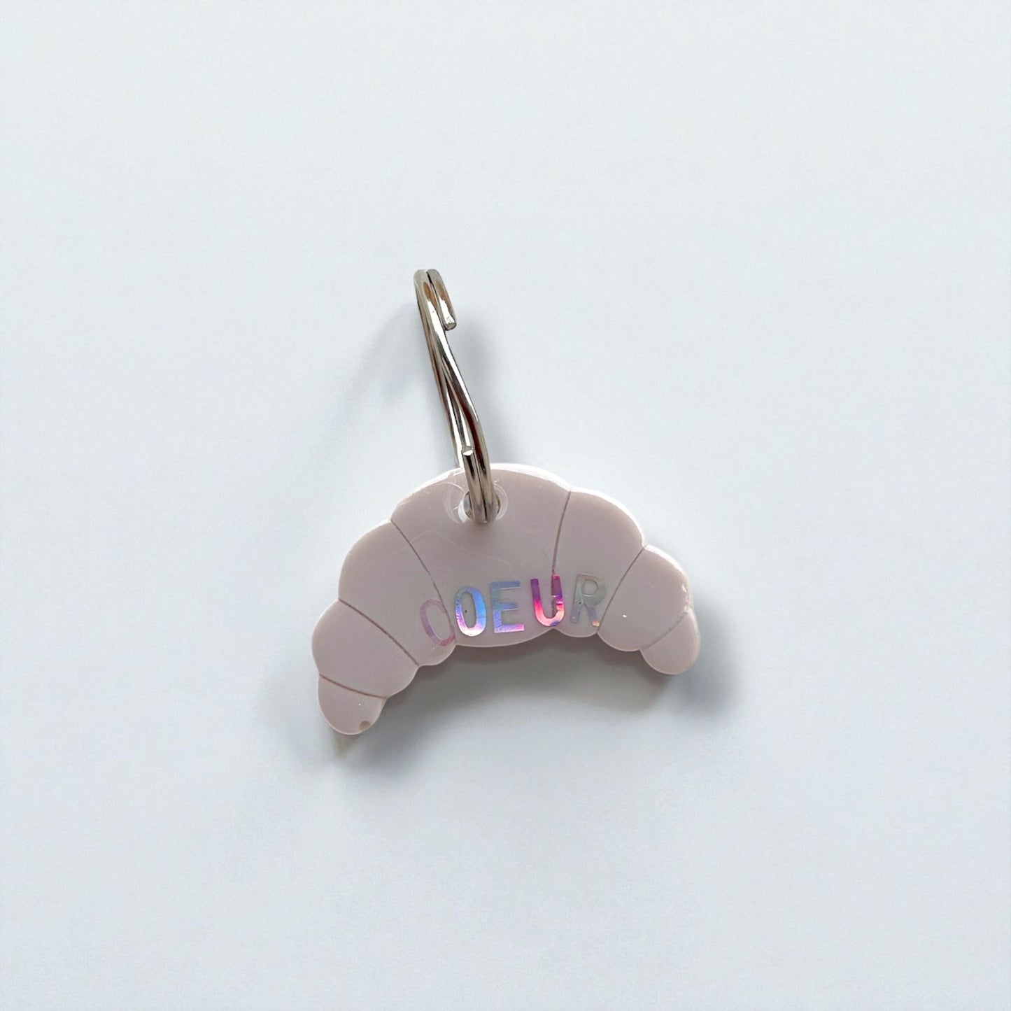 Croissant portachiavi