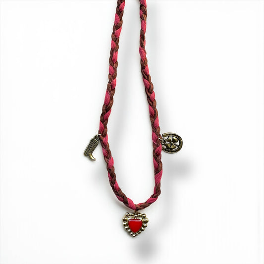 Texas necklace con cordino