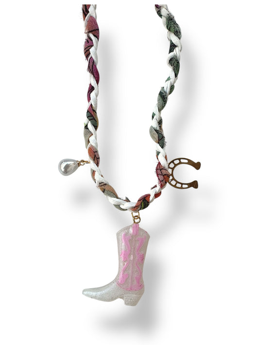 Texas necklace con cordino