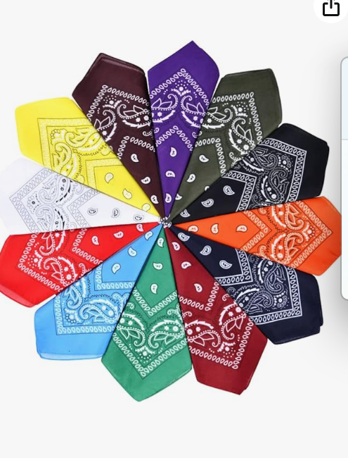 Set bandane colorate
